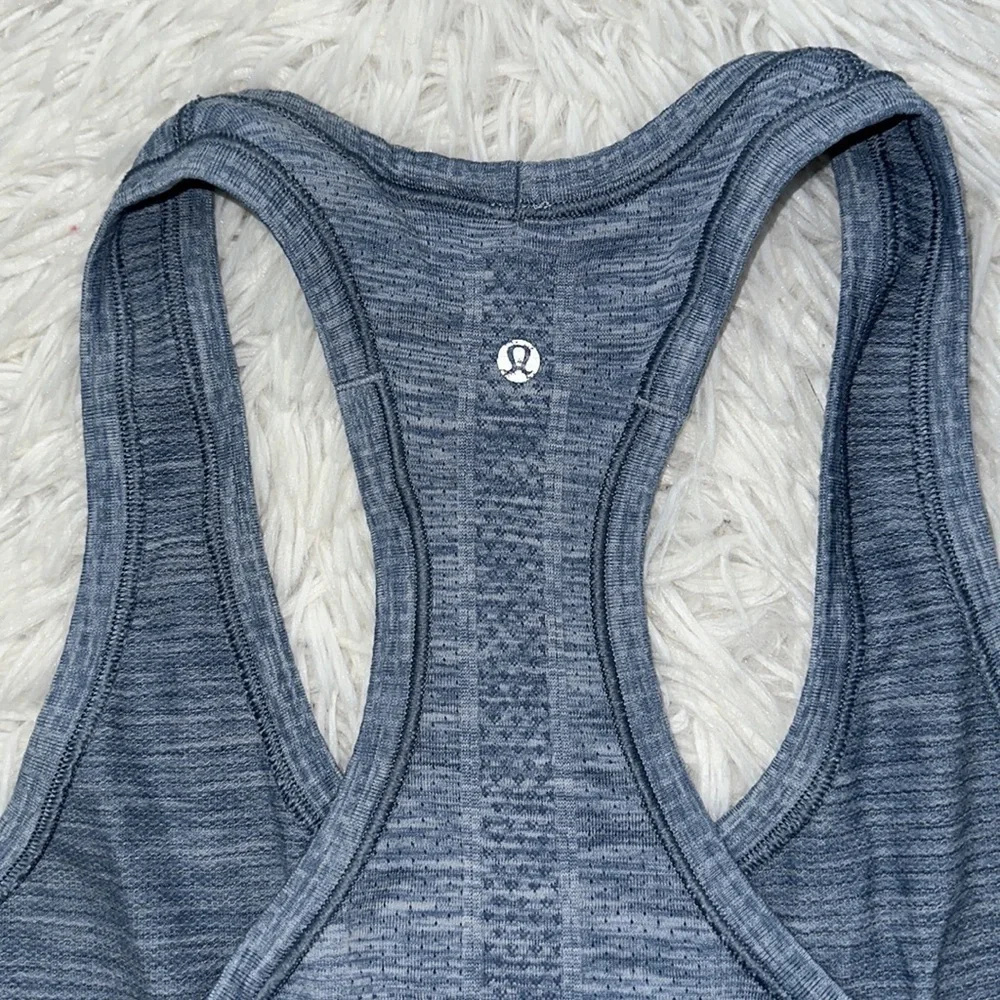 Lululemon Swiftly Tech Tank Heathered Blue